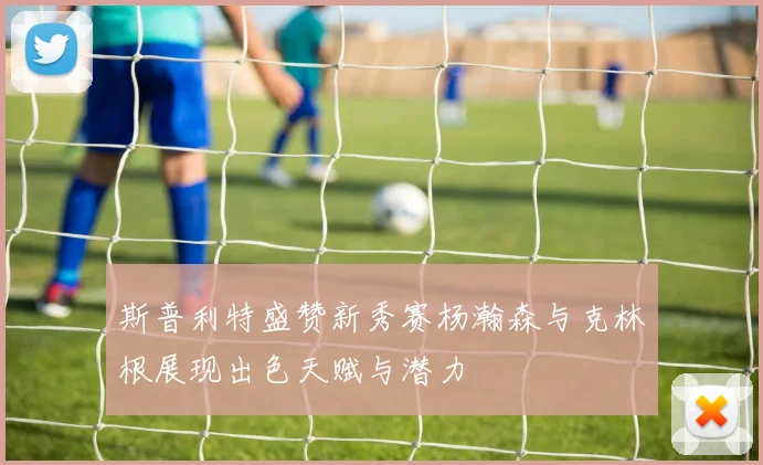 斯普利特盛赞新秀赛杨瀚森与克林根展现出色天赋与潜力